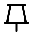 icon push pin simple png